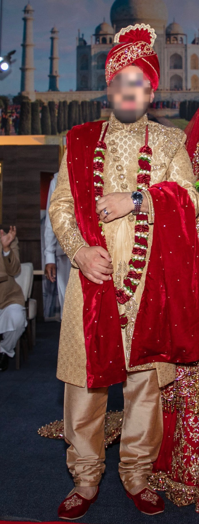 Men’s Traditional Indian/pakistani Wedding Sherwani Set