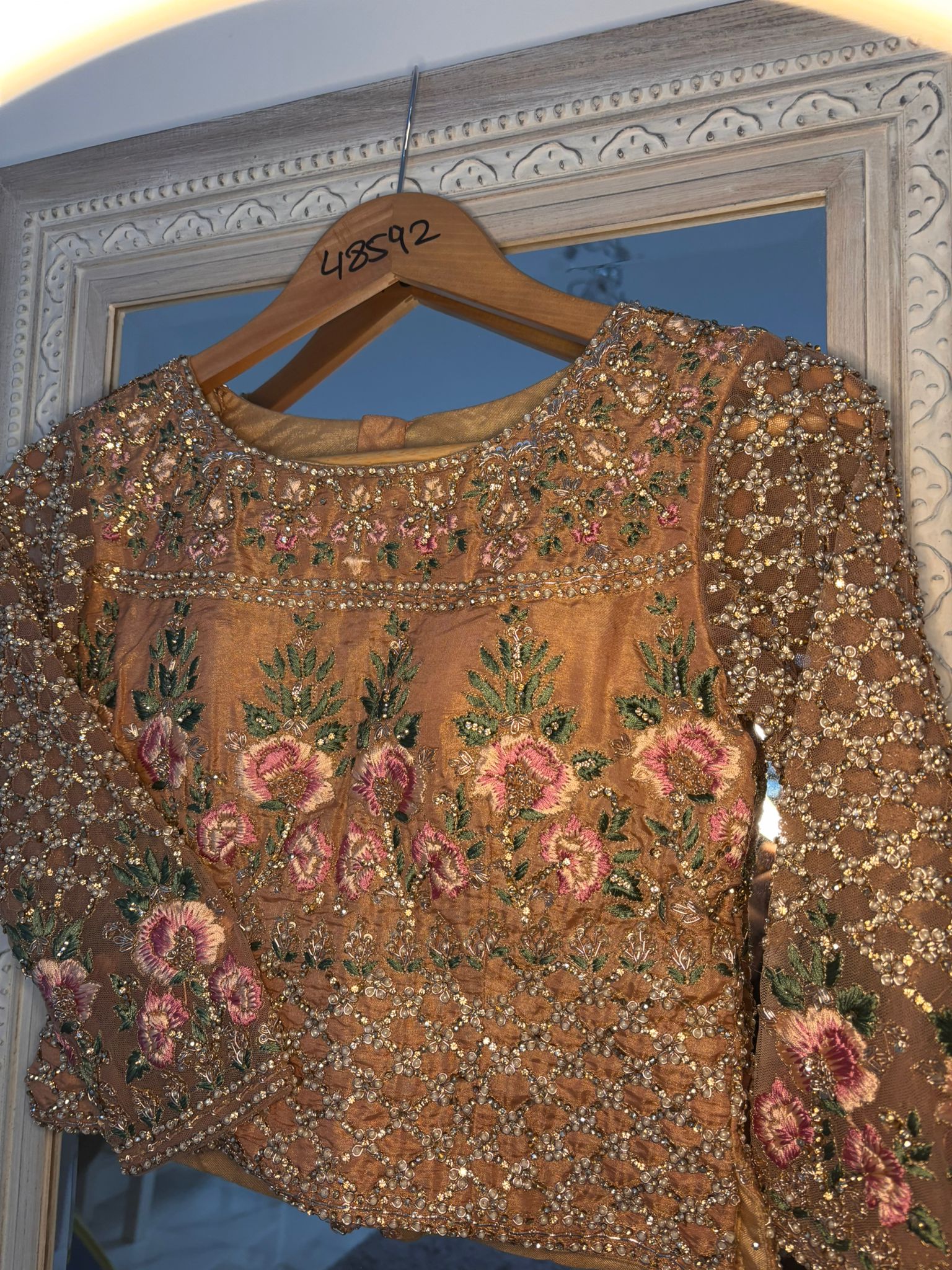 Mongas Bridal lengha