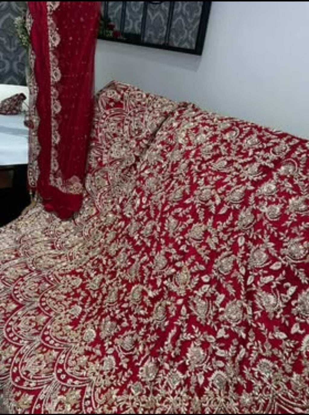 7aatrang Bridal Lengha