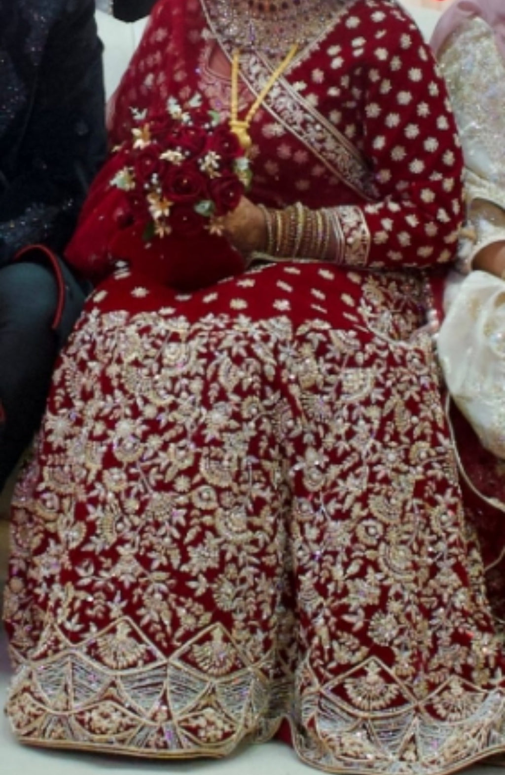 Red Bridal Lengha