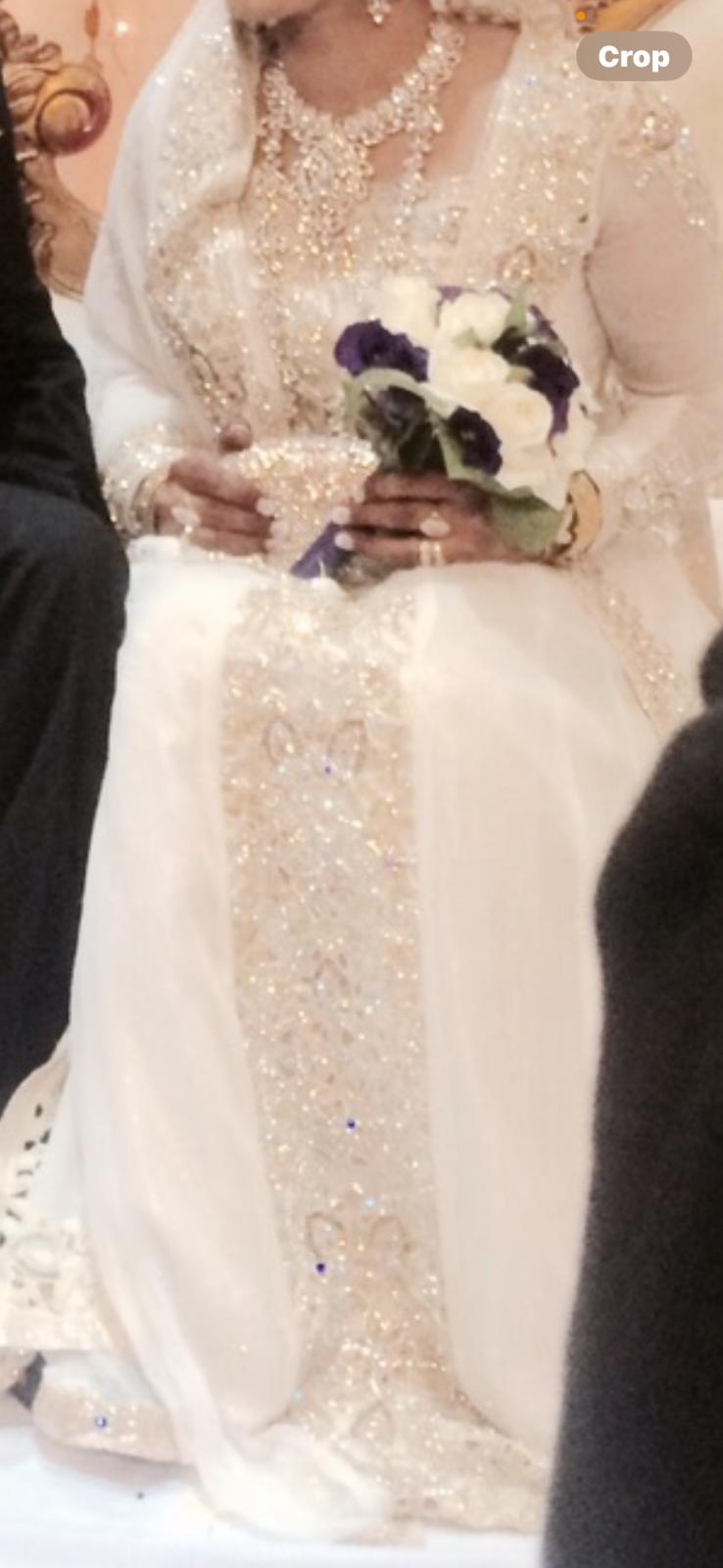 Ivory Bridal Dress by Khushboos By Chand