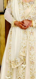 Ivory Bridal Dress by Khushboos By Chand