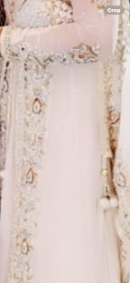 Ivory Bridal Dress by Khushboos By Chand
