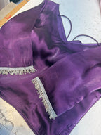 Lilac Saree by NB Couture