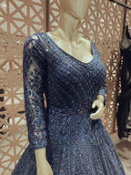 Stunning Navy blue, timeless gown
