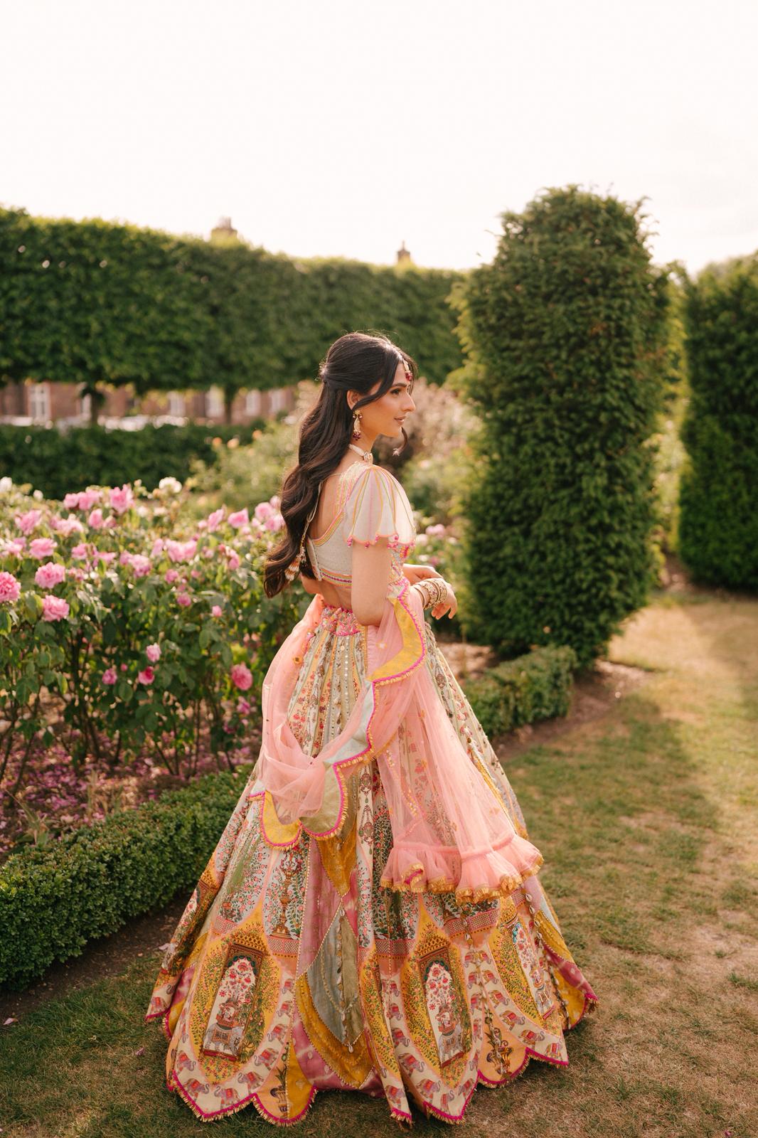 Designed by Liz Paul Bridal Lengha