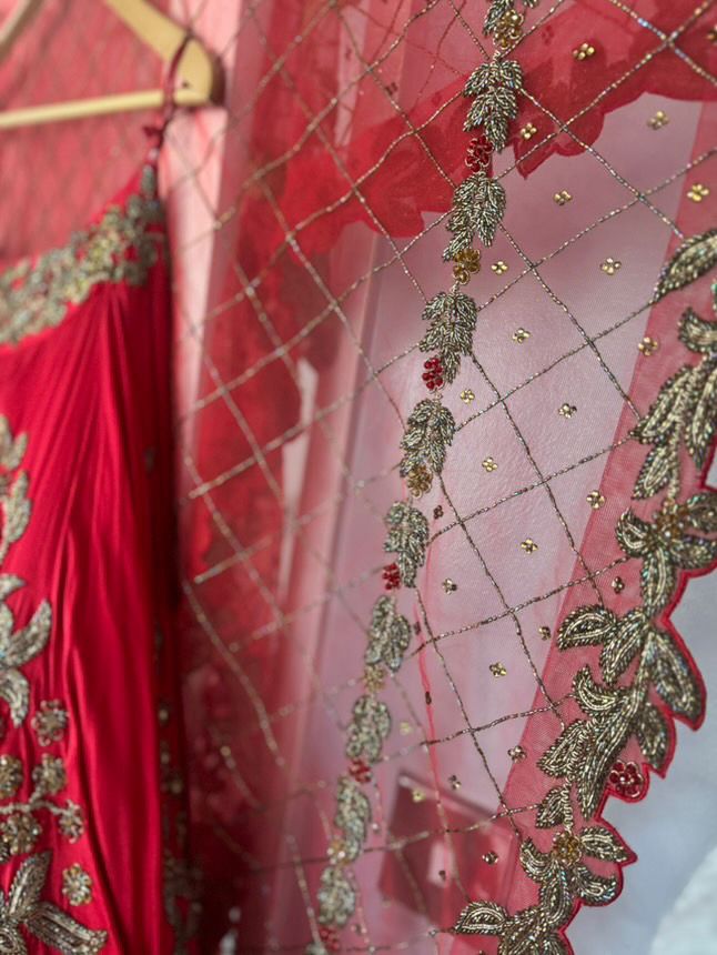 Arinder Bhullar Bridal Lengha