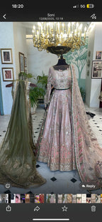 Mohsin Naveed Mehndi Outfit