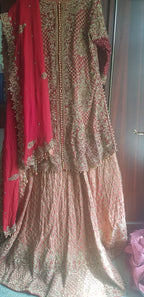 Asian (Indian/Pakistani) wedding bridal dress.