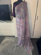 Lilac Saree by NB Couture