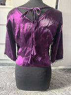 Lilac Saree by NB Couture