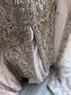 Champagne kameez and lengha