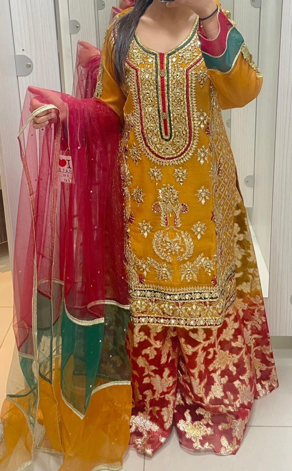 Mehndi outfit