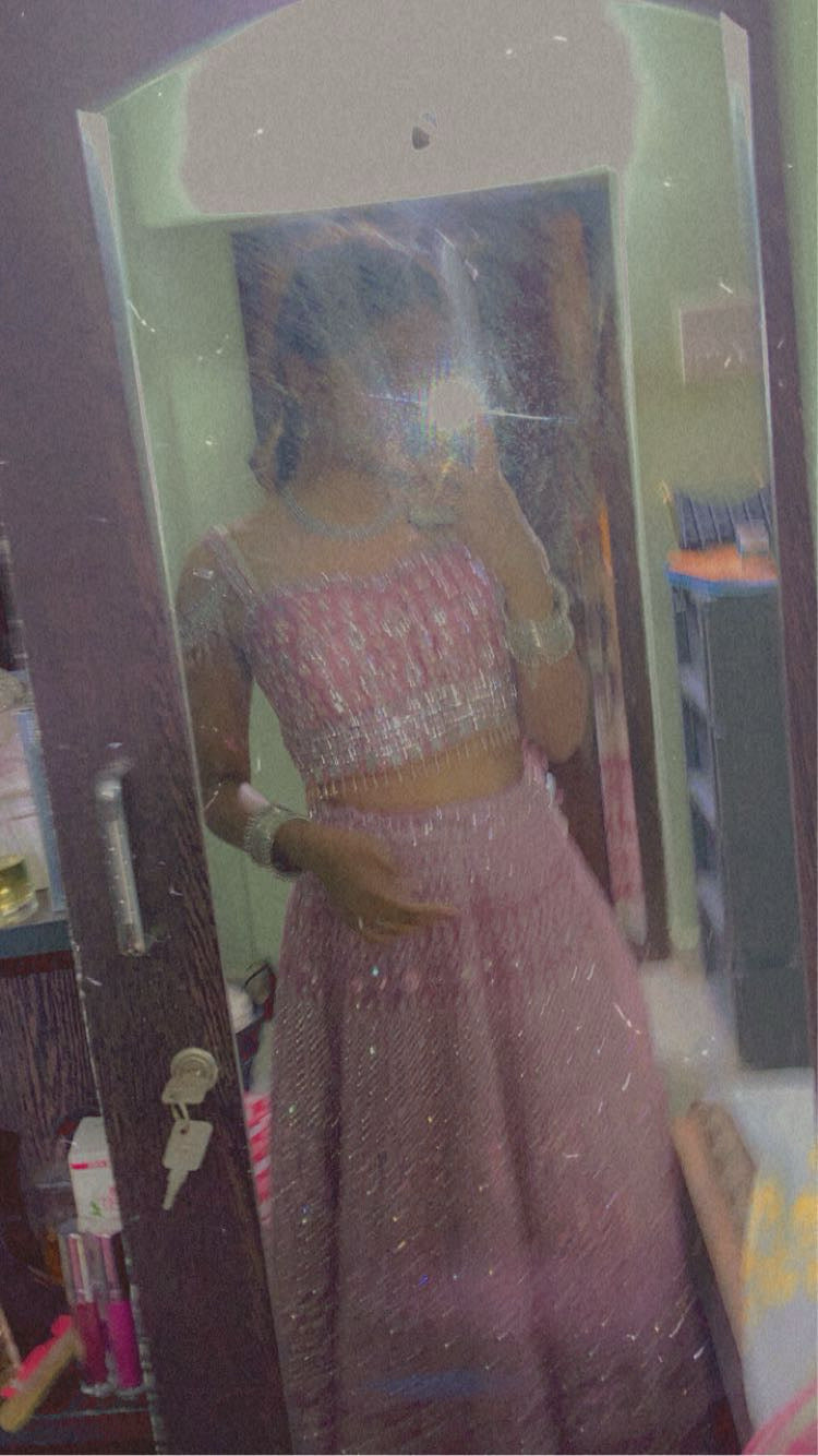 Soft Pink Bridal Lengha