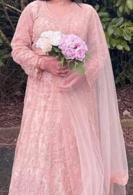 Baby pink lehenga