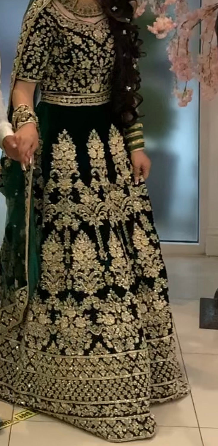 Mongas Green lengha