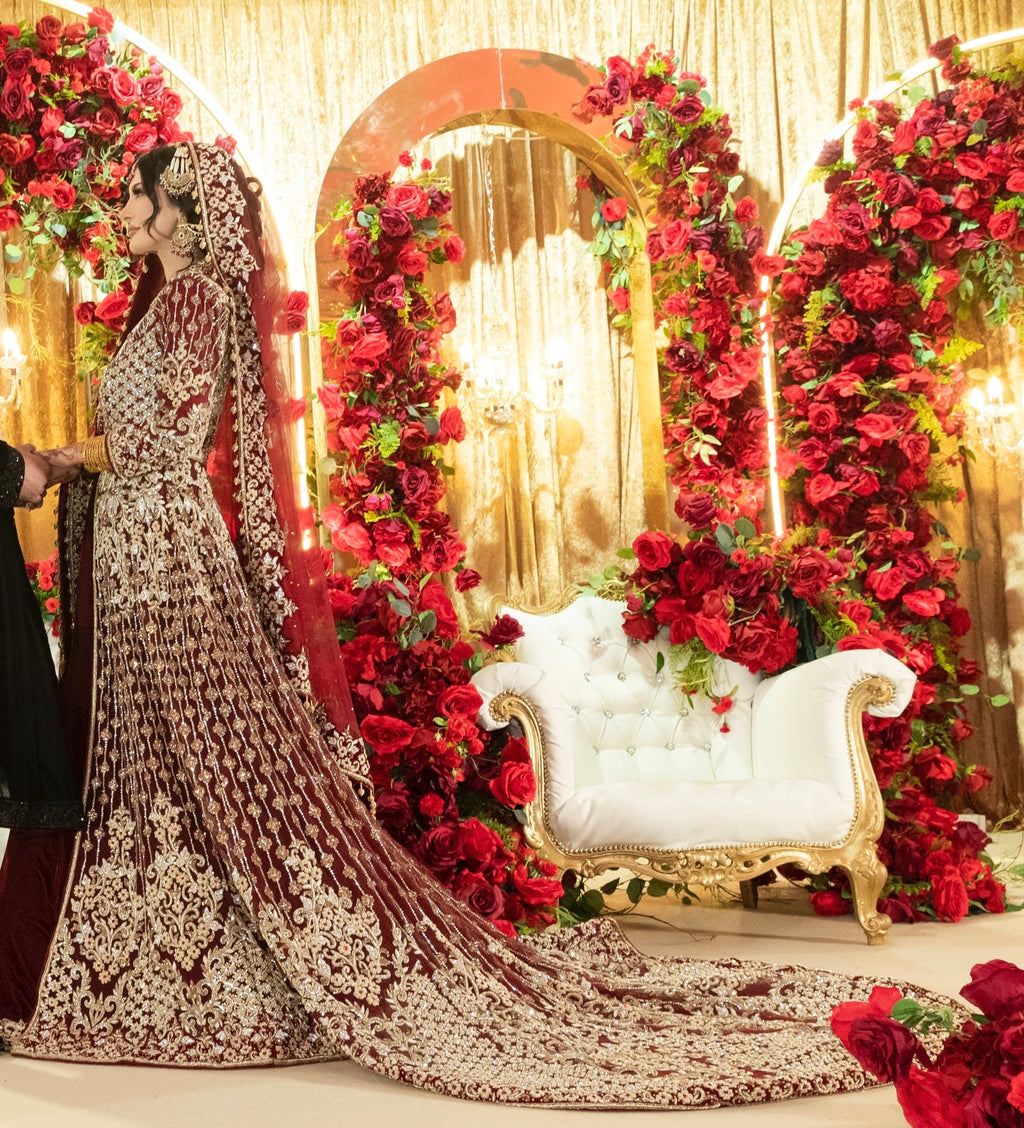 Gorgeous Red bridal Dress