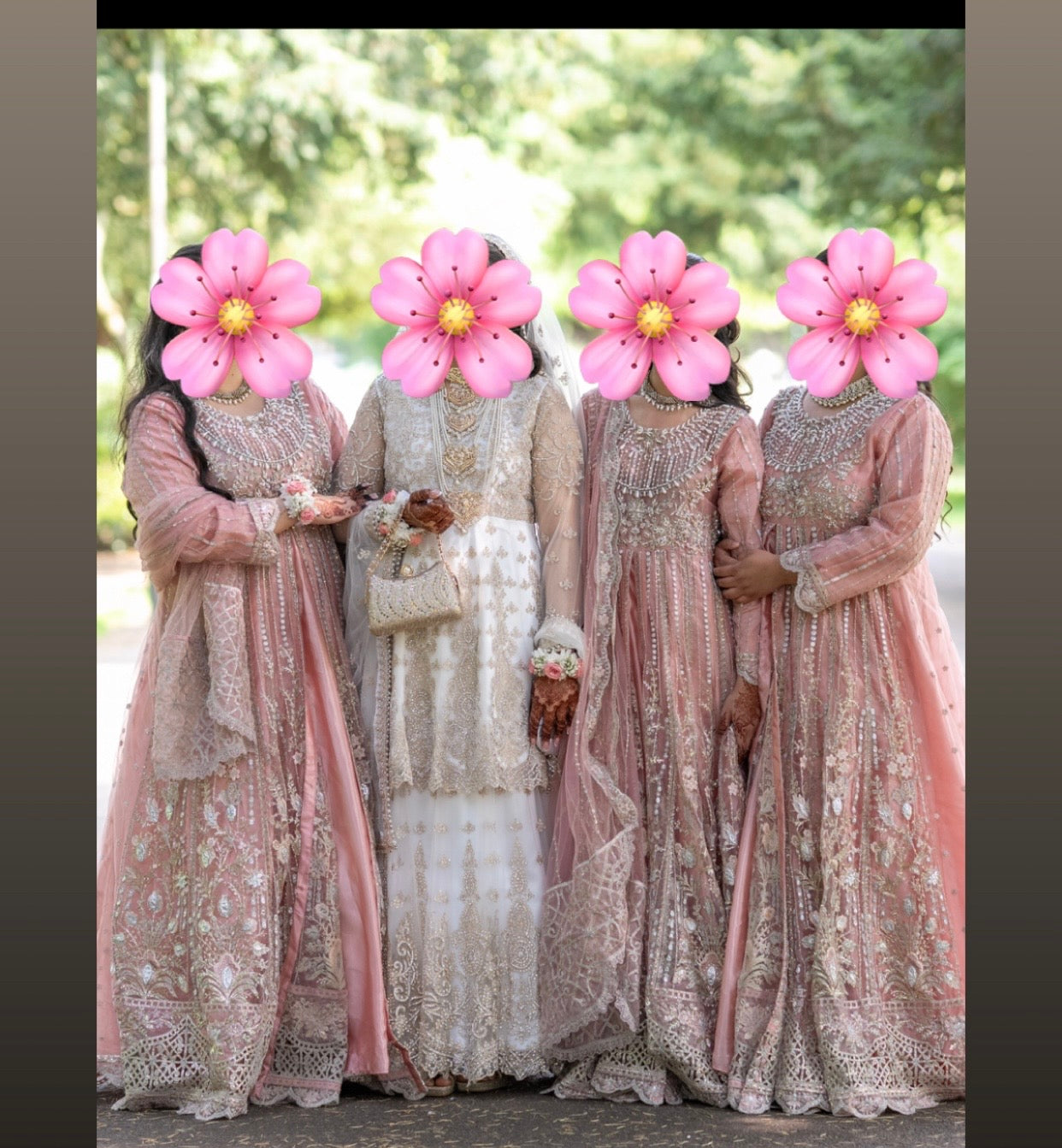 Pink maxi dress