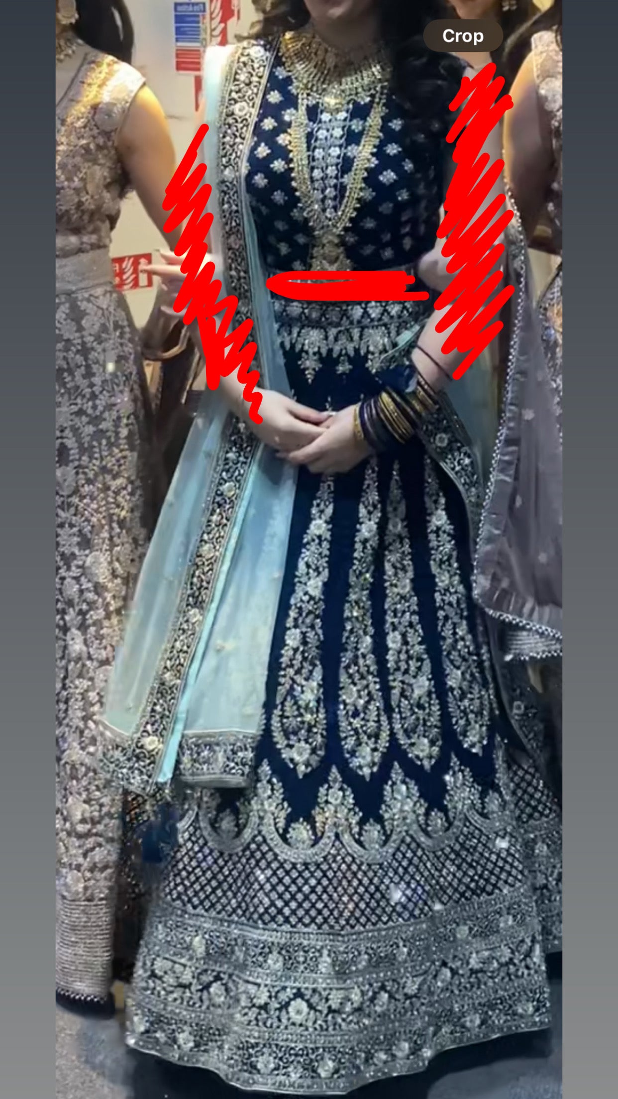 Mongas Blue Lengha