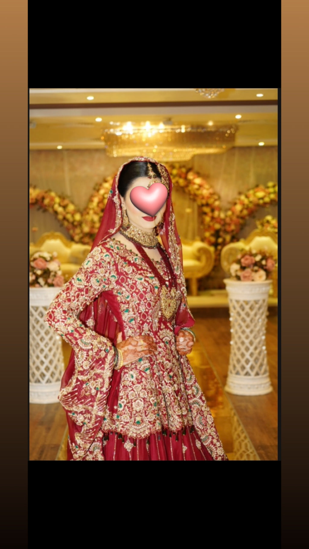 Hoor Qasim Bridal Lengha
