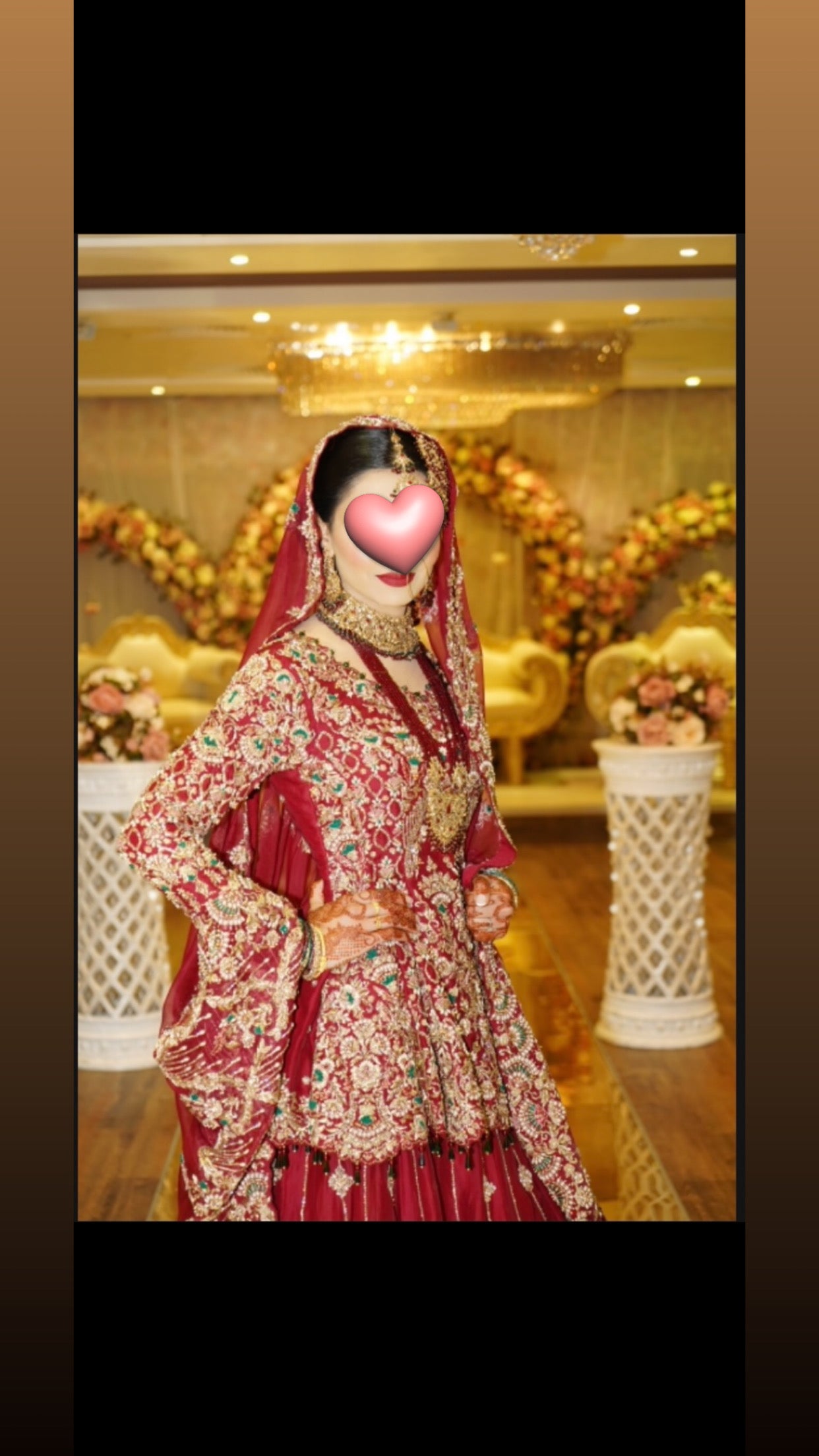 Hoor Qasim Bridal Lengha