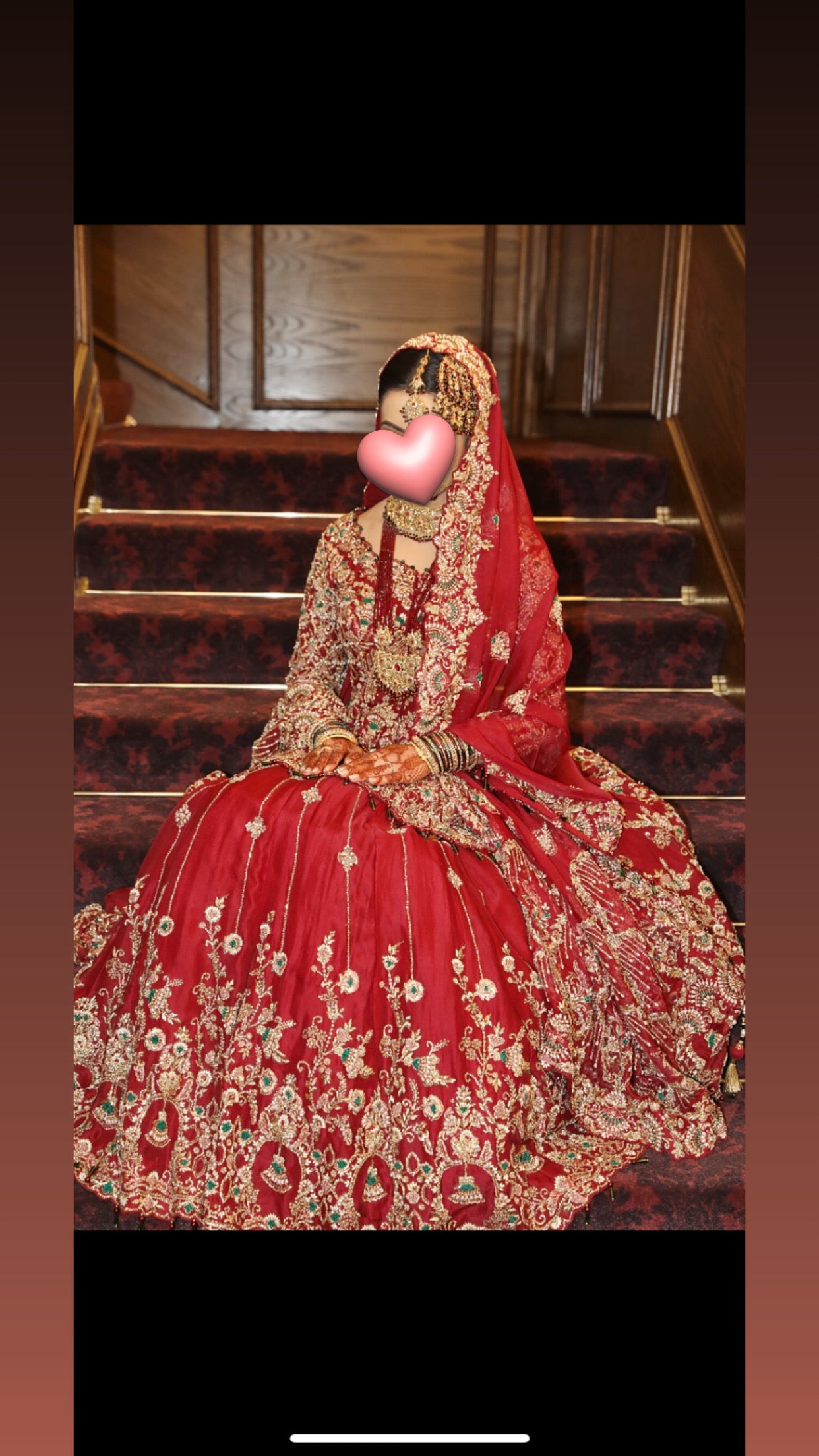 Hoor Qasim Bridal Lengha