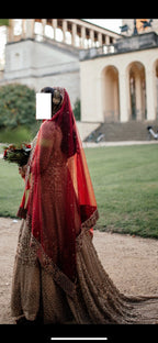 Designed by Bidaai London Bridal Lengha
