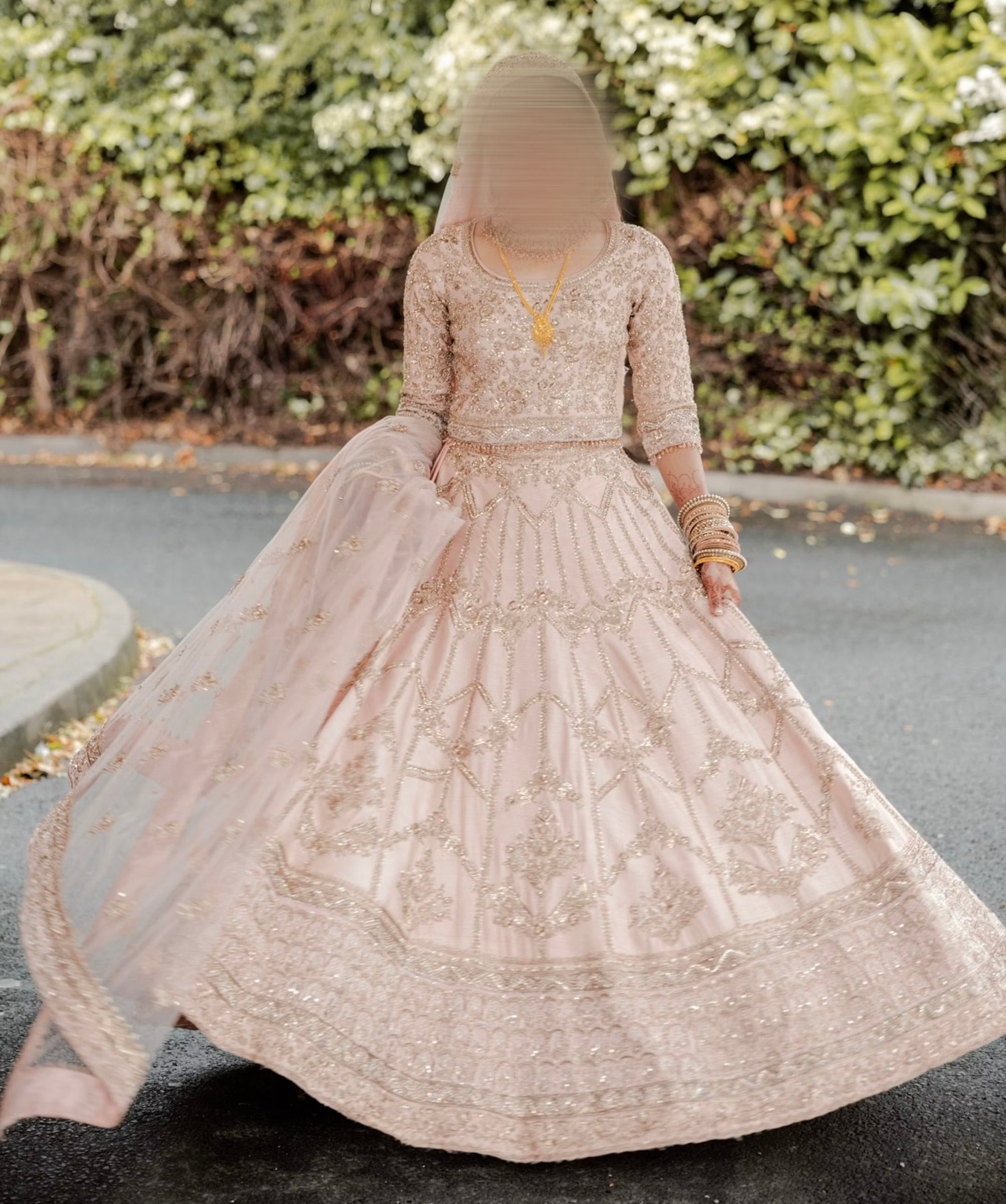 Frontier Raas - Bridal Lengha