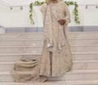 Heavily embellished bridal lengha by 7aatrang