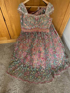 Sky Blue and Baby Pink Lehengha