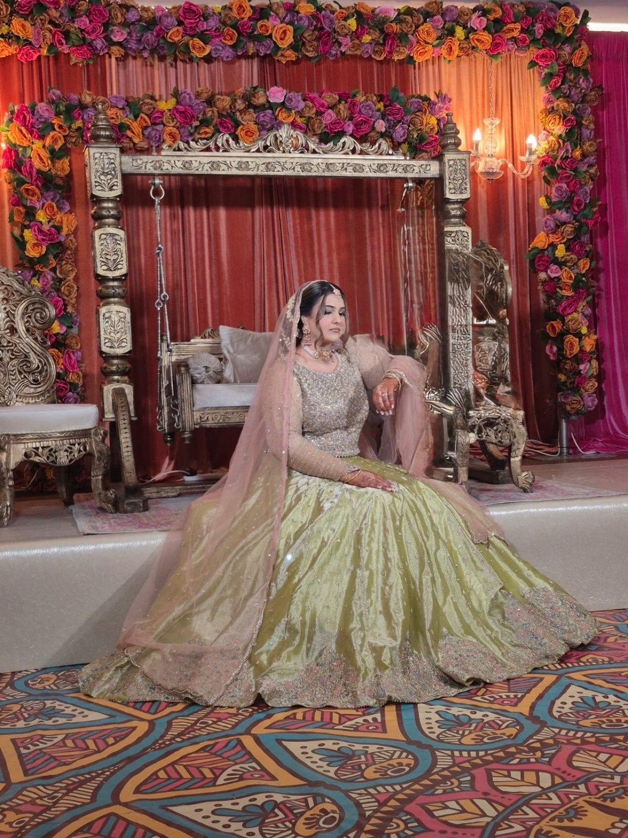 Faiza Saqlain designed Bridal Lengha