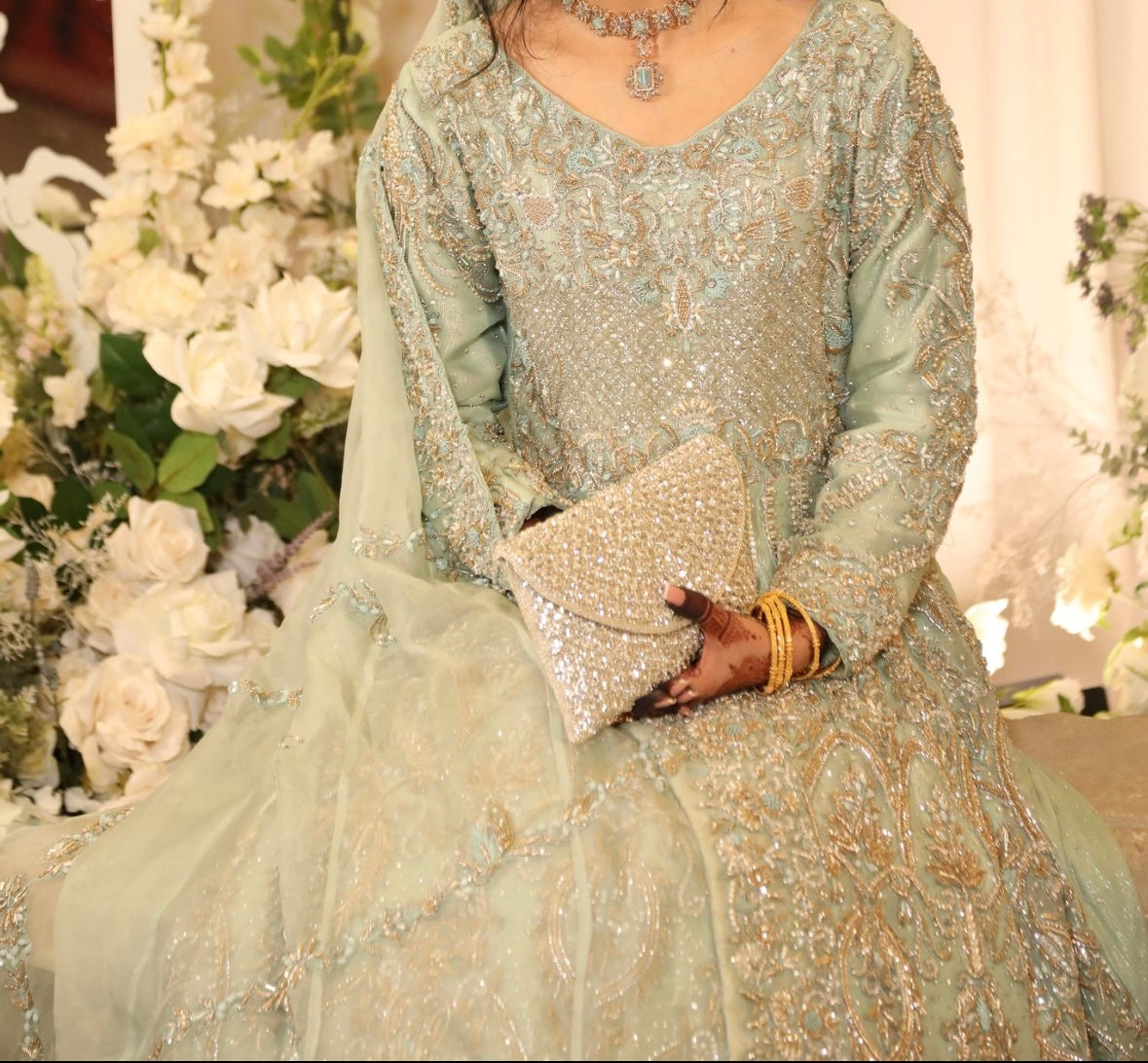 Designed by Maryam Faisal Bridal Gown