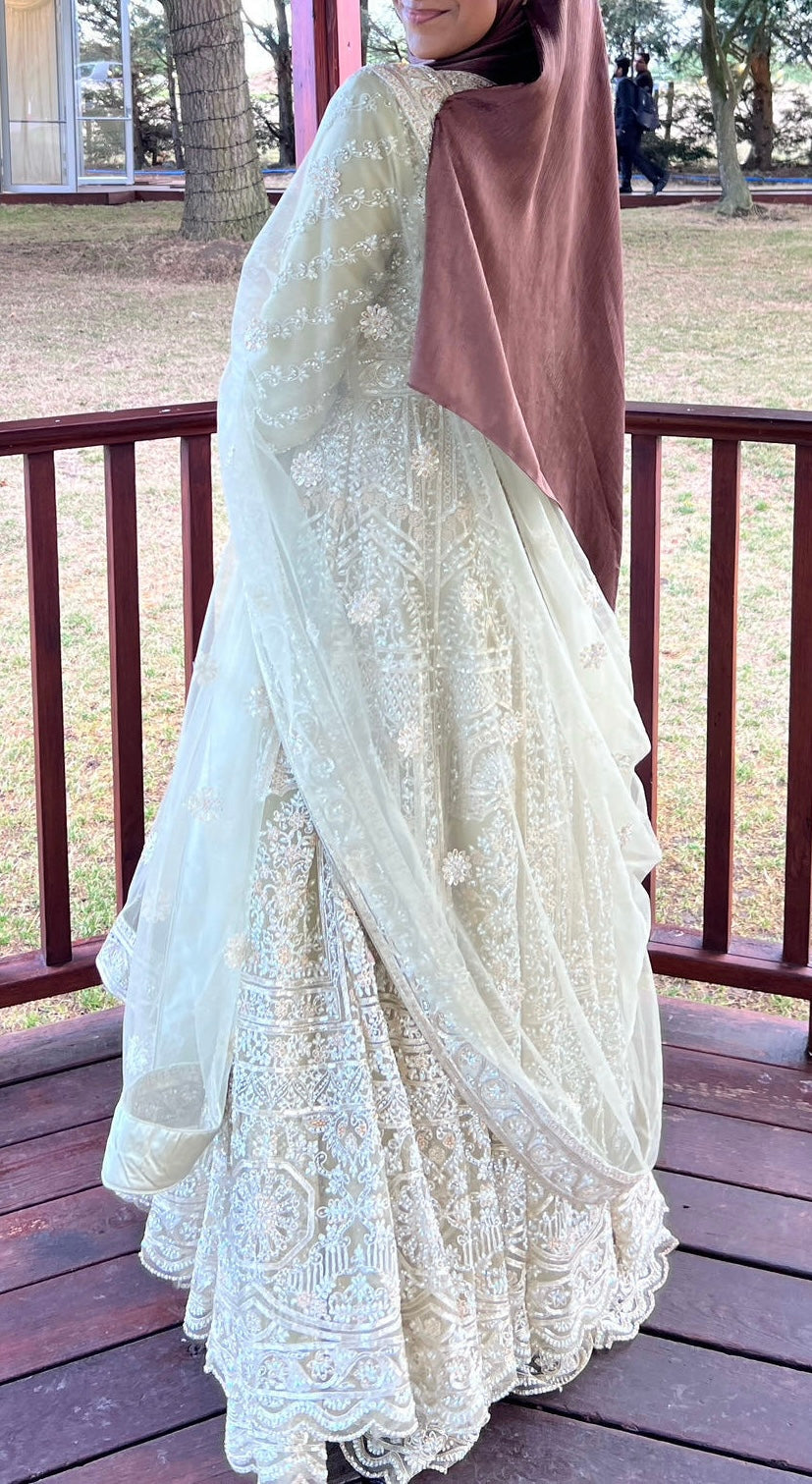Sage Green Gown by Elegance