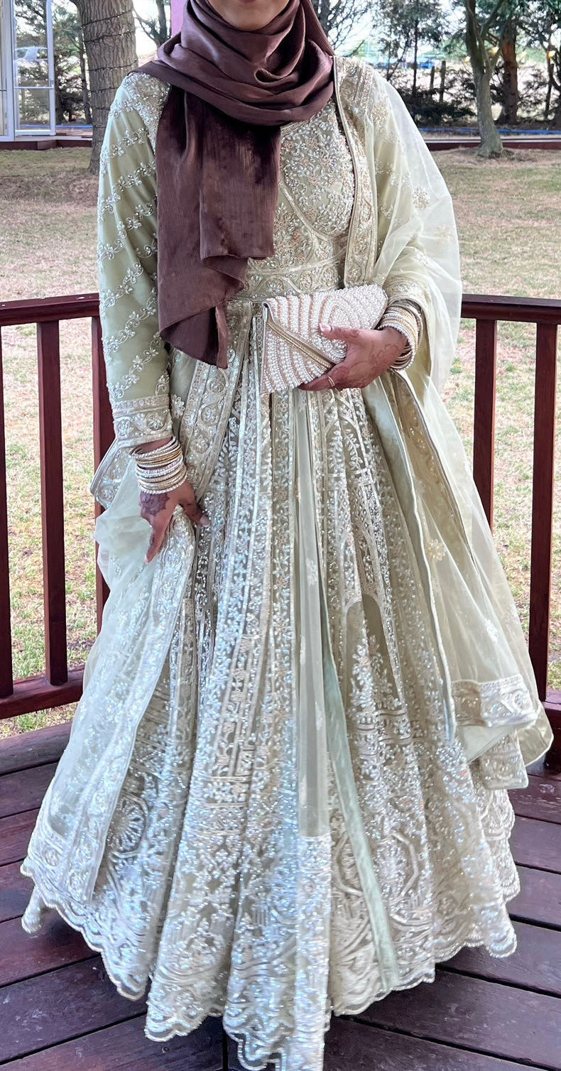Sage Green Gown by Elegance