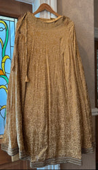 Wedding outfit fully embroidered