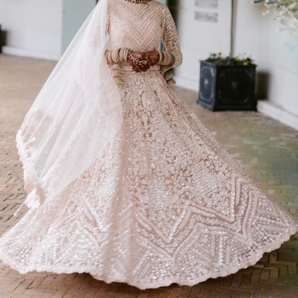 Designed by Mongas Nikkah/Bridal Lengha