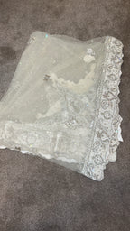 Bridal wedding lehnga White/Silver