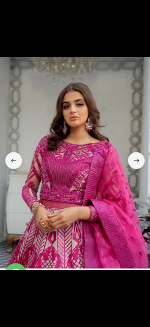 pink formal lehngha
