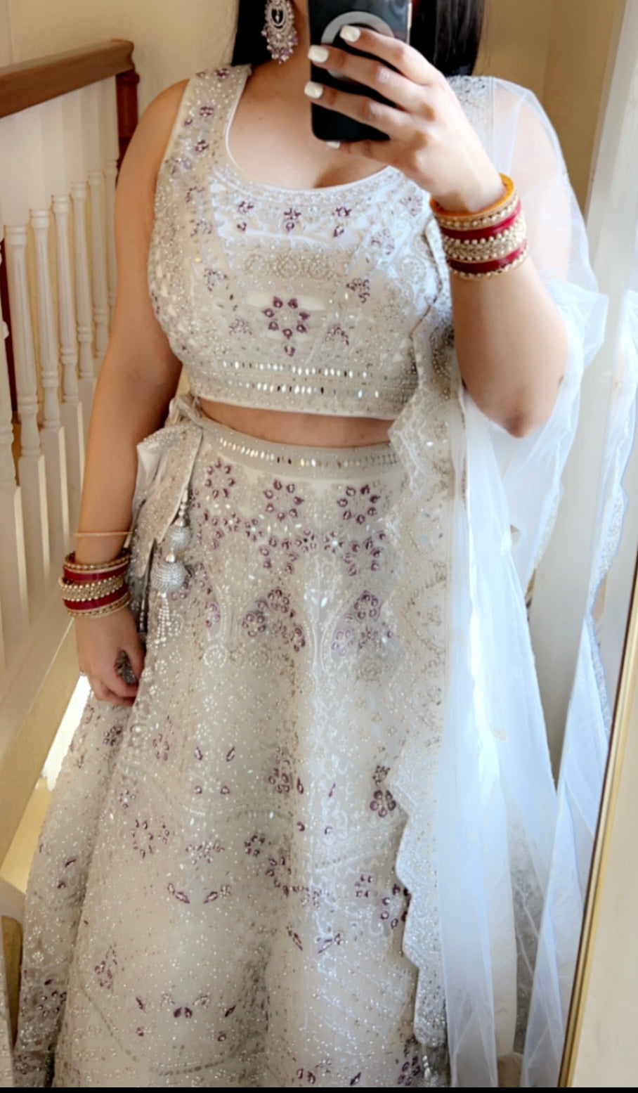 White lengha by Mairs
