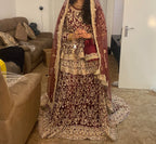 Heavily Embellished Bridal Lengha