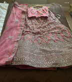 Coral 3 Piece Lengha