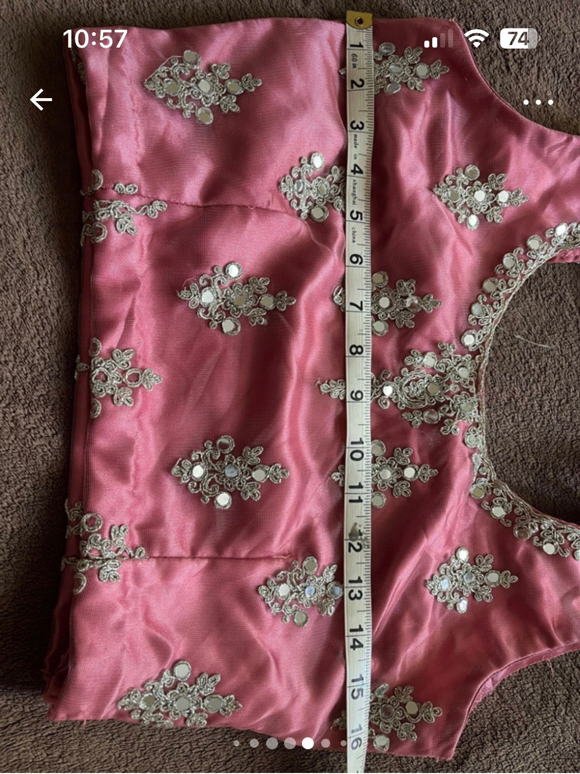 Coral 3 Piece Lengha