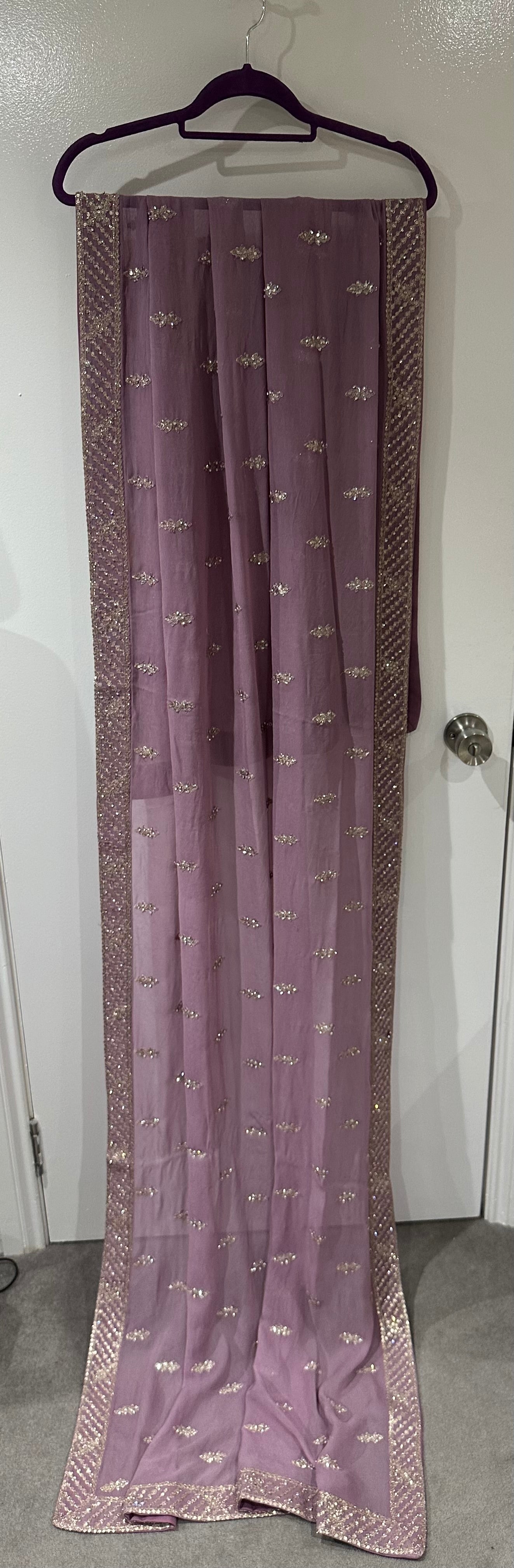Lilac Lengha Dress