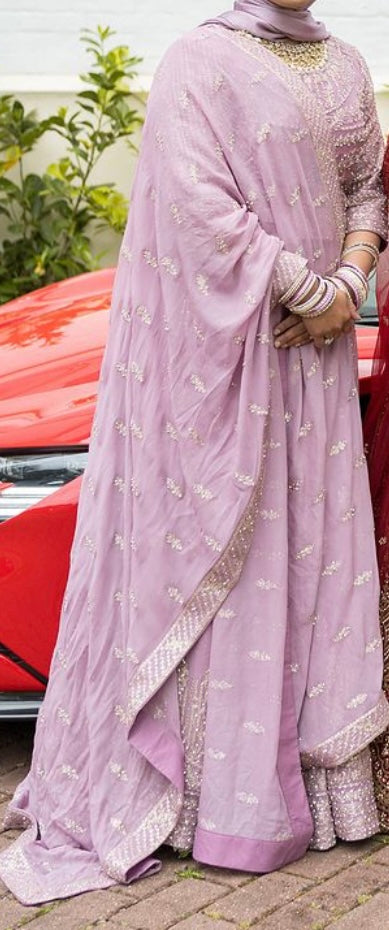 Lilac Lengha Dress