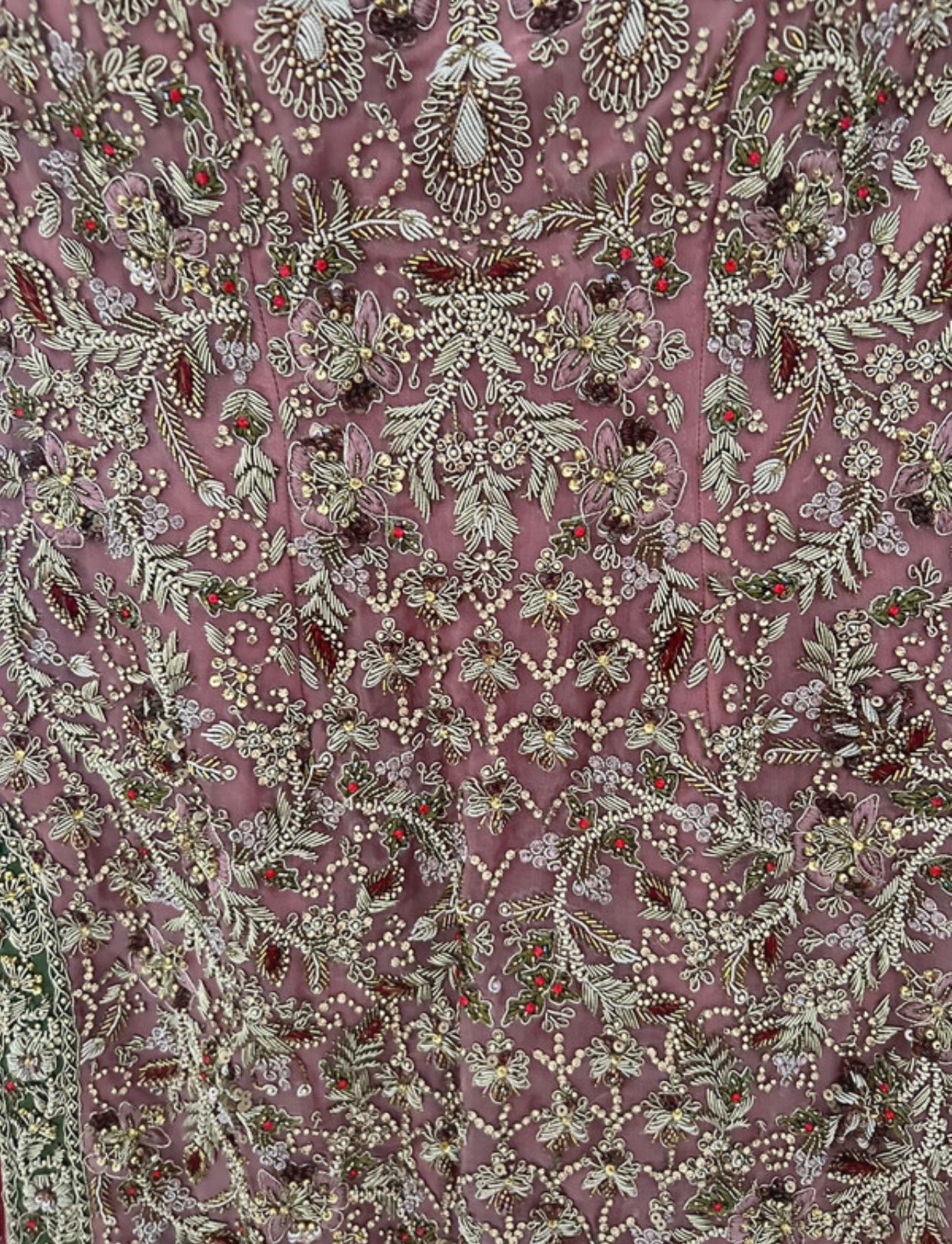 Hoor by Qasim Bridal lengha