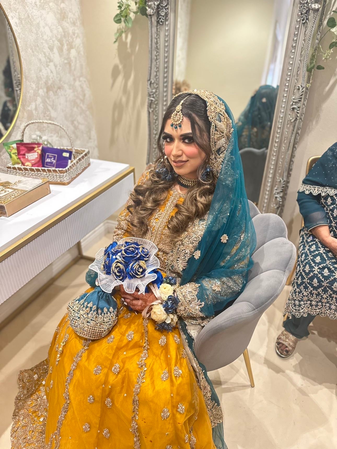 Gorgeous Mendhi Lengha - stunning