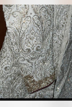 Stunning Sherwani with Red Shawl