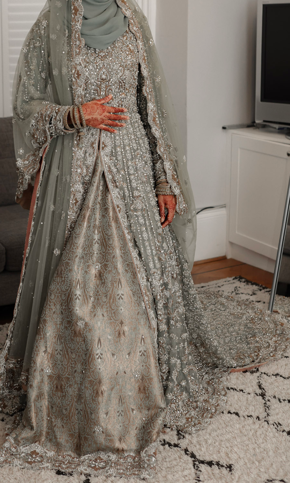 Asian Pakistani Indian Bridal Wedding Dress from TEHXEEB London 2024