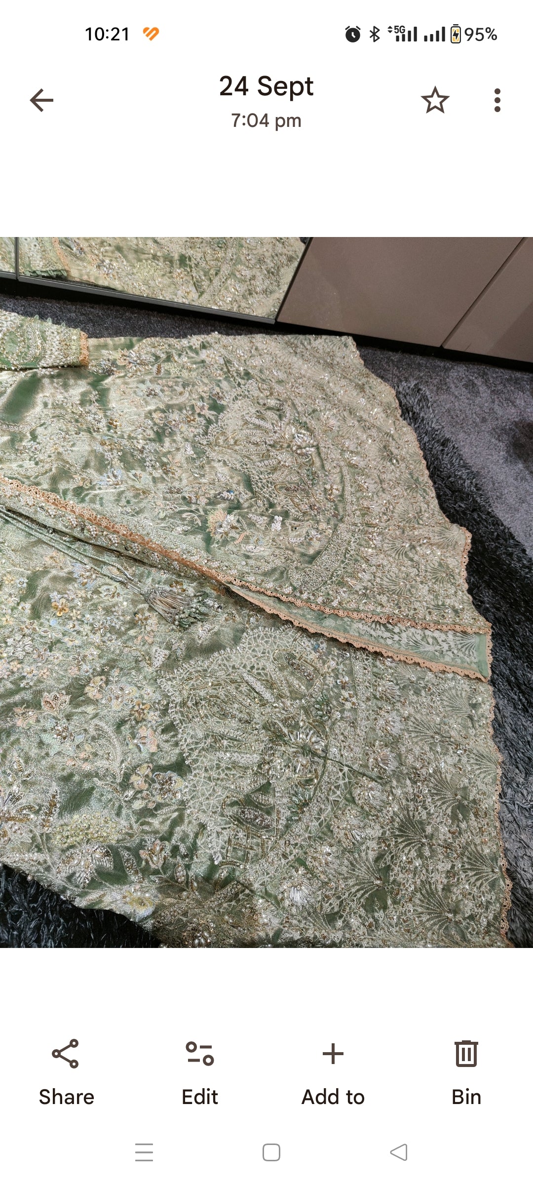 Soraya designer outfit ASTRID DEISGN