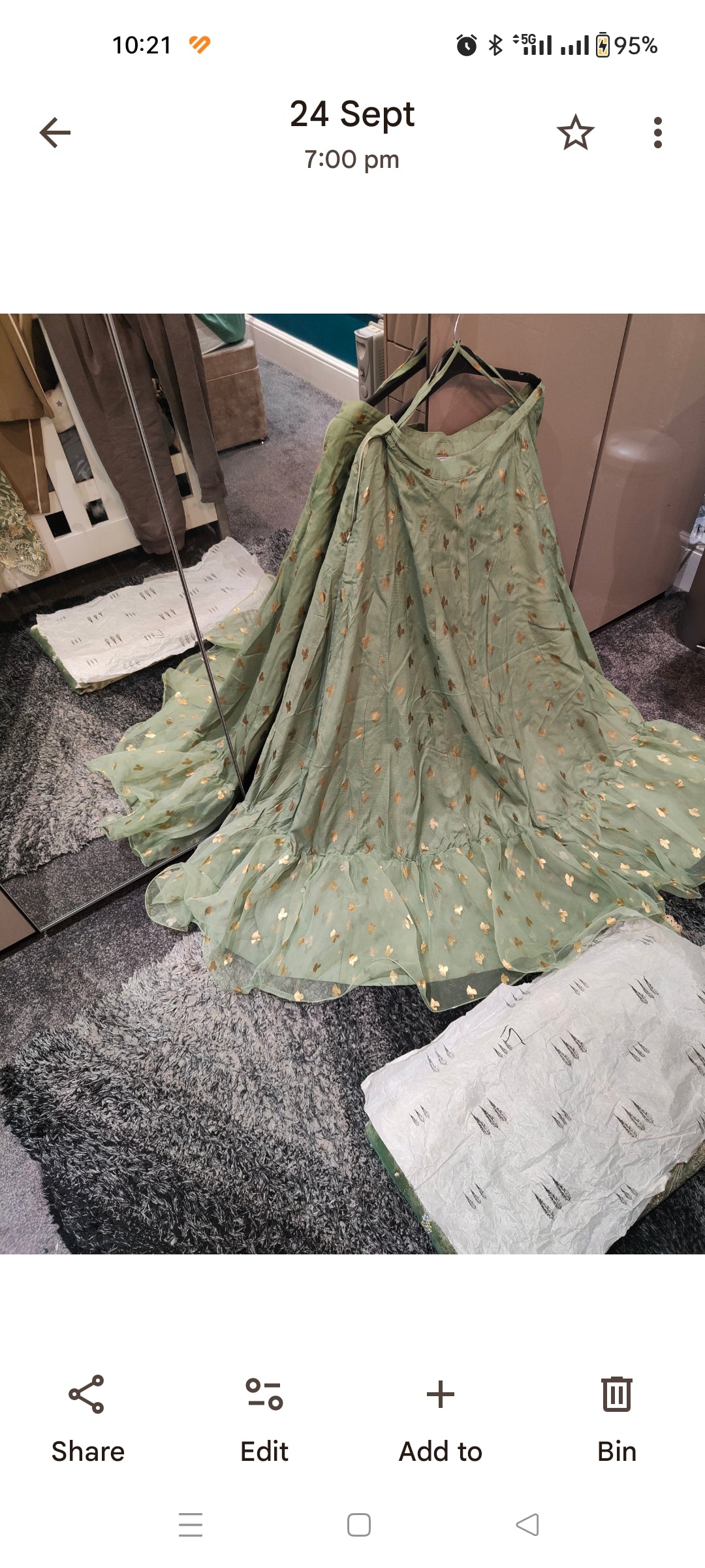 Soraya designer outfit ASTRID DEISGN